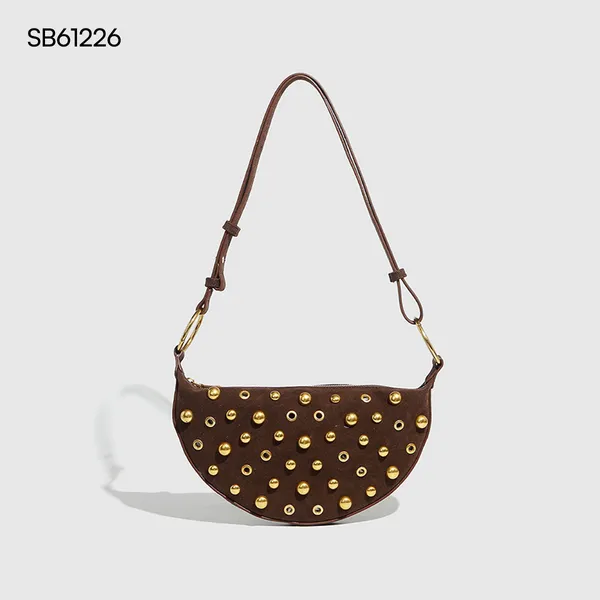 Double Shoulder Strap Casual Underarm Bag