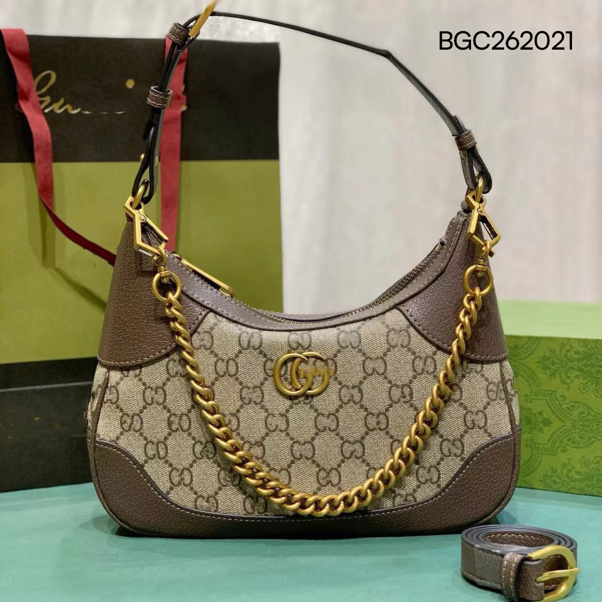 Luxury Genuine Leather Shoulder Crossbody Bag 