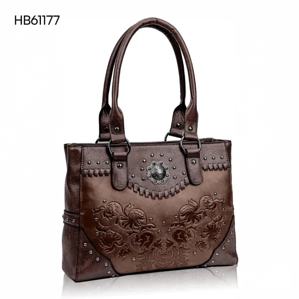 Cross-Border Popular Retro Rivet Handbag