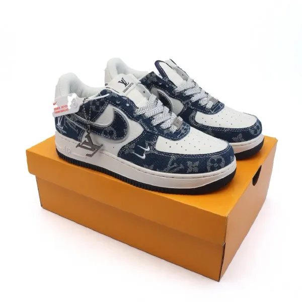 AIR FORCE 1 LOW MONOGRAM BLUE 1:1
