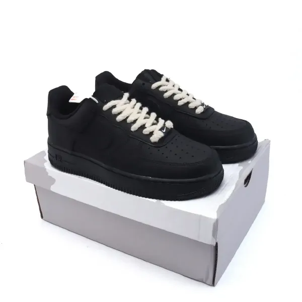 AIR FORCE 1 LOW ROPE BLACK 1:1