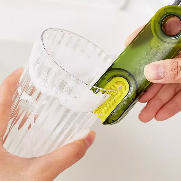 Three-In-One Cup Cleaning Brush