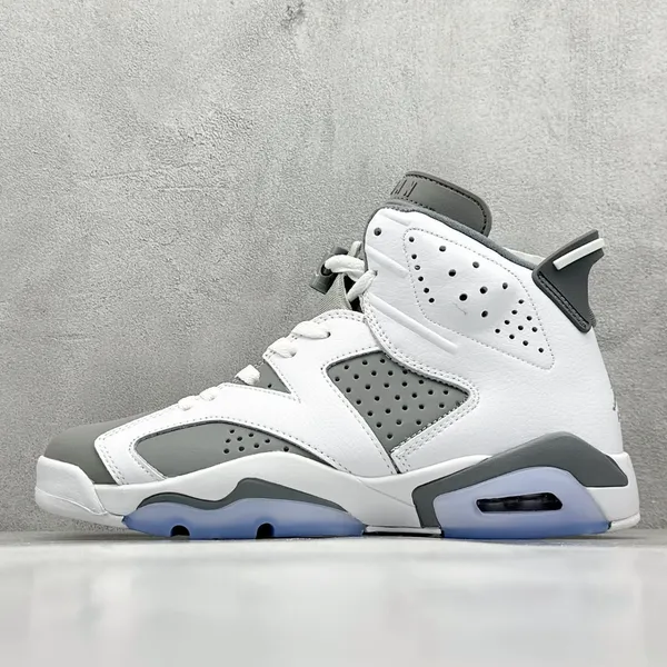 Nike Air Jordan 6 Retro White Grey 1:1