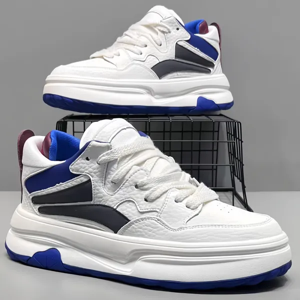 Thick Soled High Top Casual Shoes