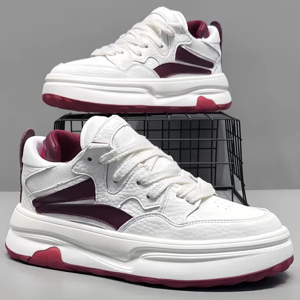 Thick Soled High Top Casual Shoes