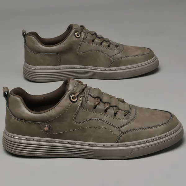 Casual Fashionable Soft Sole Lace-Up Shoes