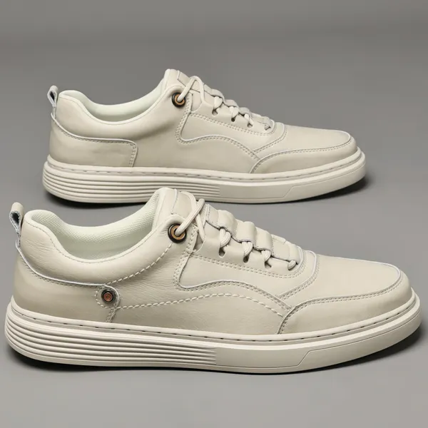 Casual Fashionable Soft Sole Lace-Up Shoes