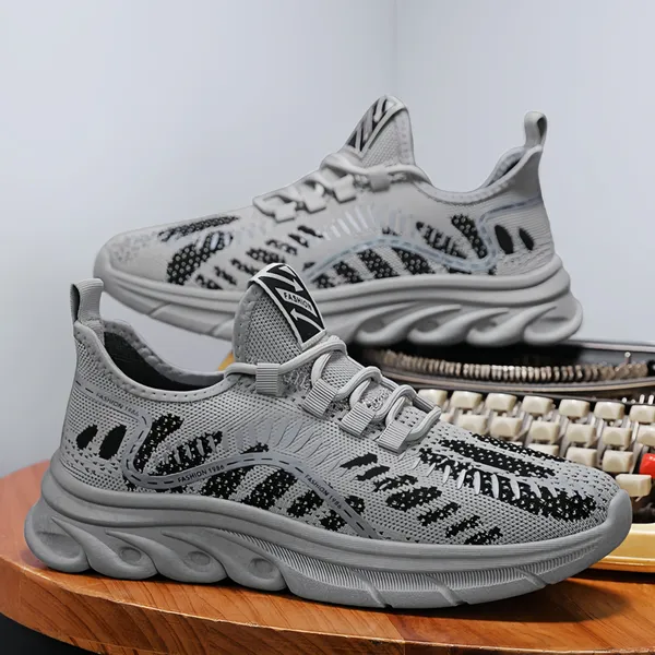 Men's Knit Mesh Chunky Shoes