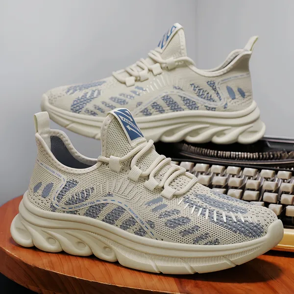 Men's Knit Mesh Chunky Shoes