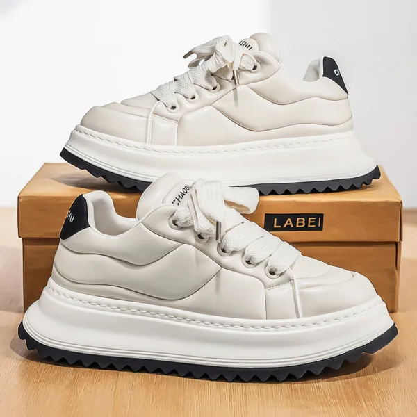 Fashionable Leather Casual Shoes