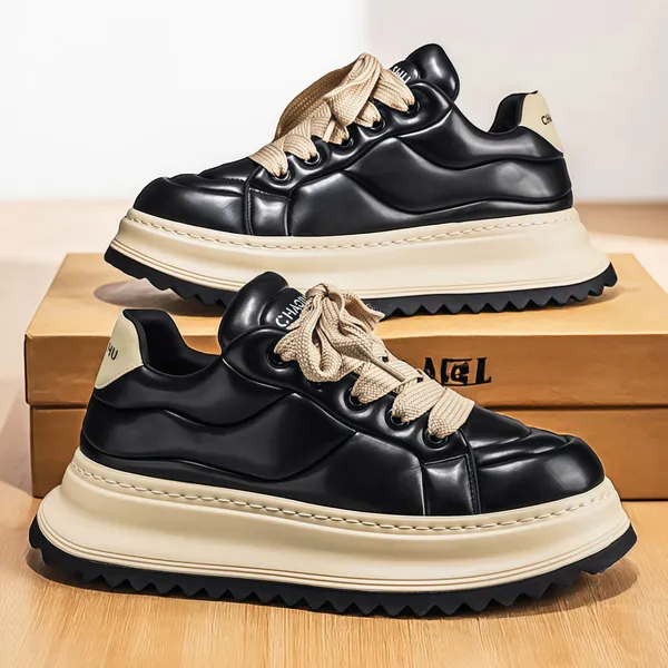 Fashionable Leather Casual Shoes