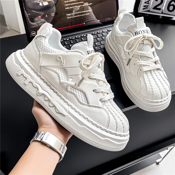 Retro Chunky Casual Trendy Dissolving Sole Shoes
