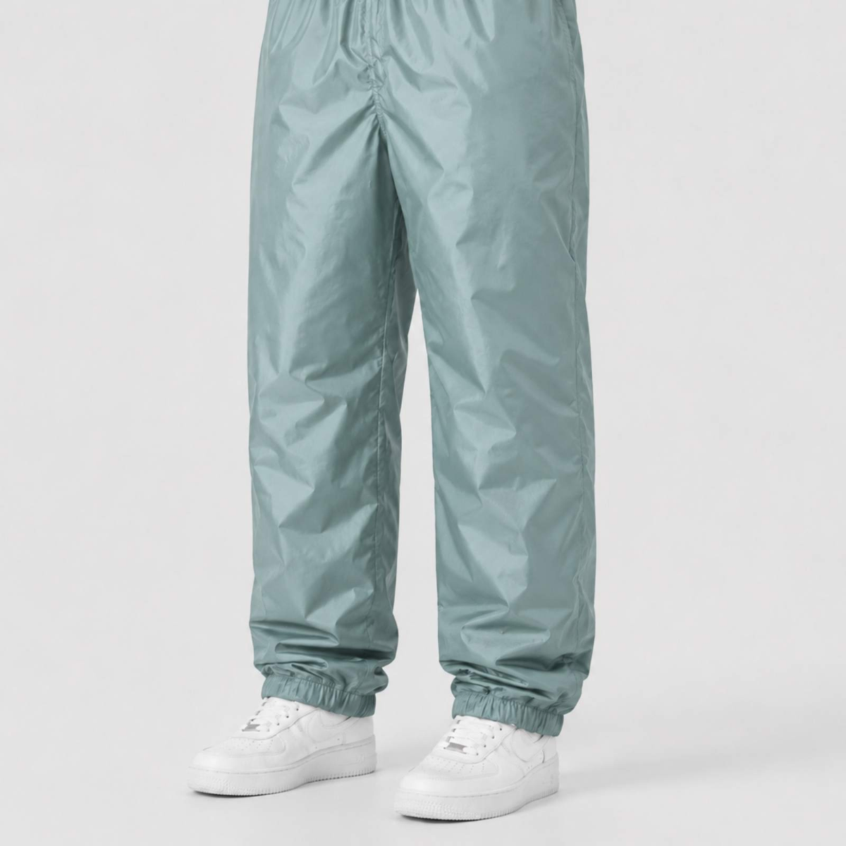Full Velcro - 100% Water Proof Raincoat (PU Coated) with Seam Sealing - Ash 