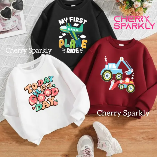 ৩ পিস কিডস সুইটশার্ট মাত্র ৳৯৯৯