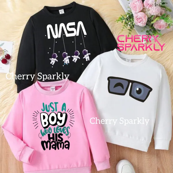 ৩ পিস কিডস সুইটশার্ট মাত্র ৳৯৯৯