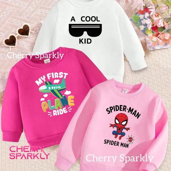 ৩ পিস কিডস সুইটশার্ট মাত্র ৳৯৯৯