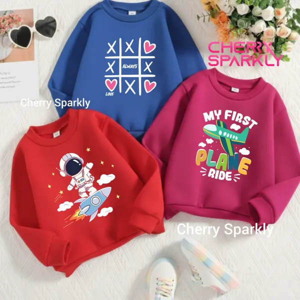 ৩ পিস কিডস সুইটশার্ট মাত্র ৳৭৯৯