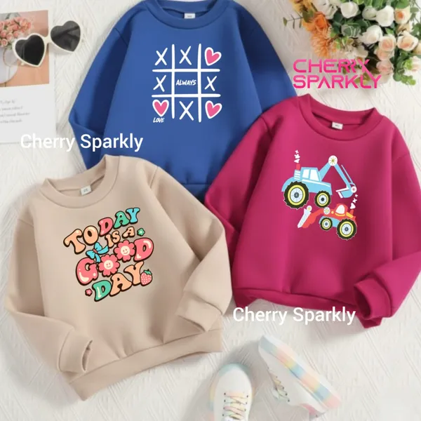 ৩ পিস কিডস সুইটশার্ট মাত্র ৳৭৯৯ 