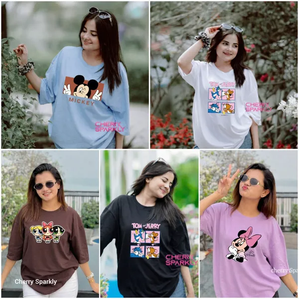 ৫ পিস টি-শার্ট কম্বো মাএ ১১৯৯ টাকা