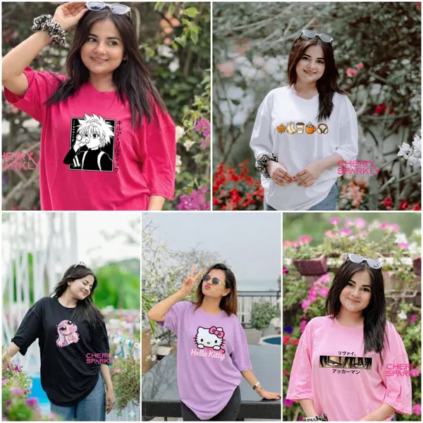 ৫ পিস টি-শার্ট কম্বো মাএ ১১৯৯ টাকা 