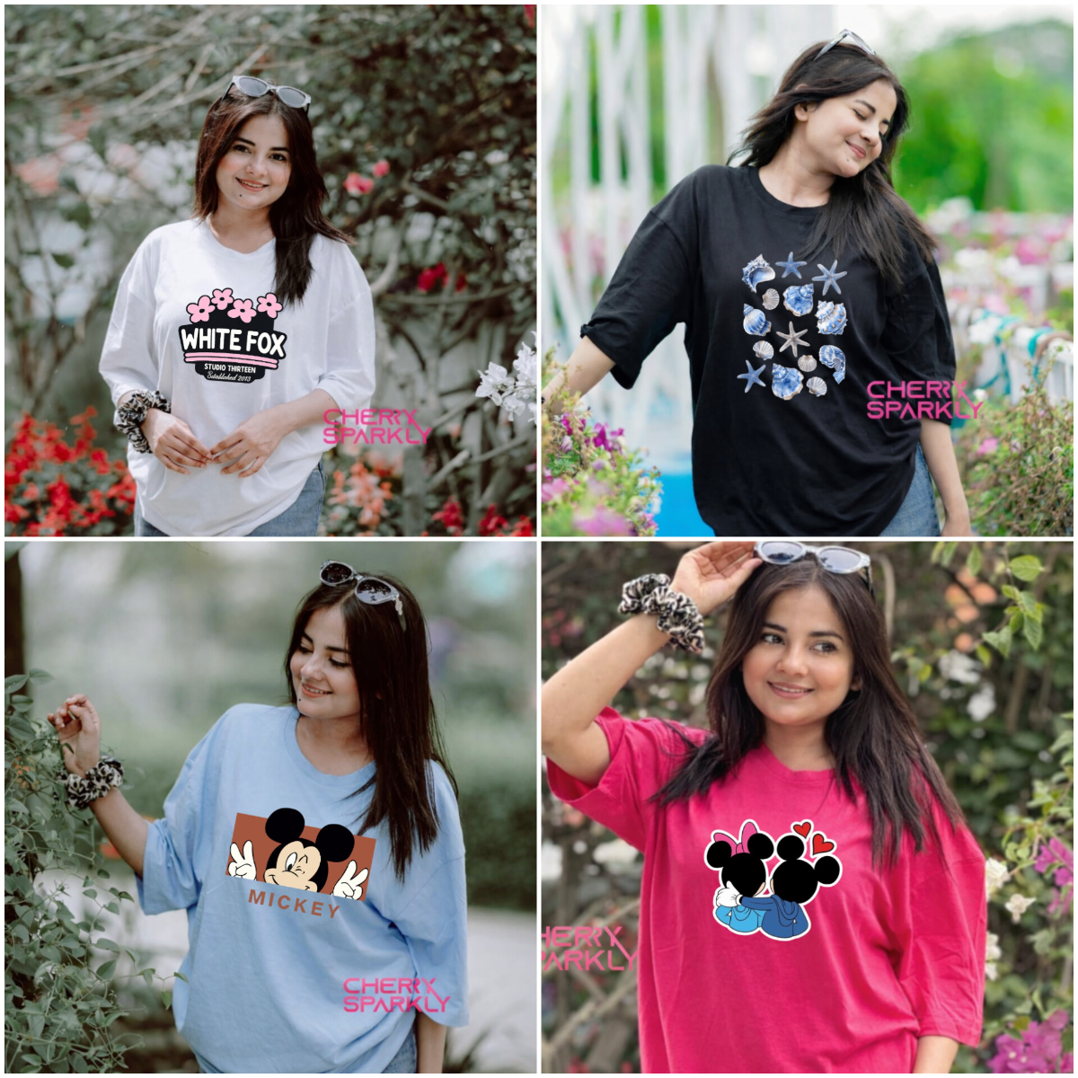 ৪ পিস টি-শার্ট কম্বো মাএ ৯৯৯ টাকা