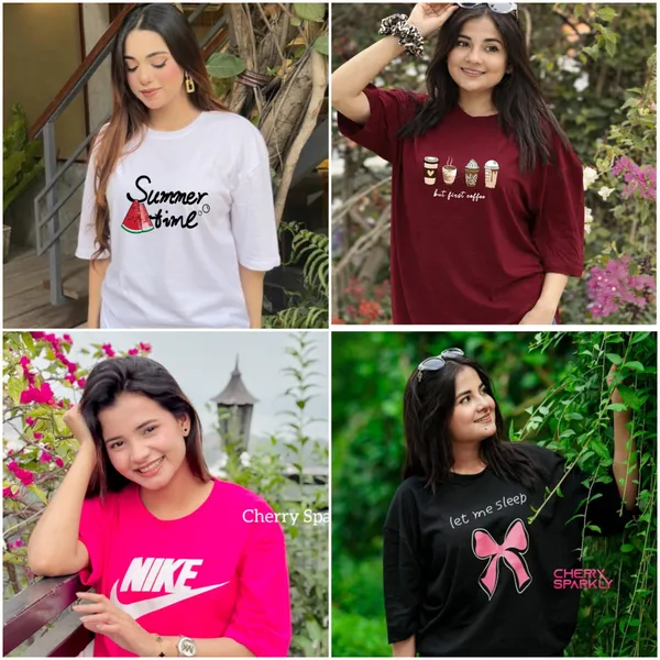 Summer Combo – ৪ পিস প্রিমিয়াম কটন টি-শার্ট