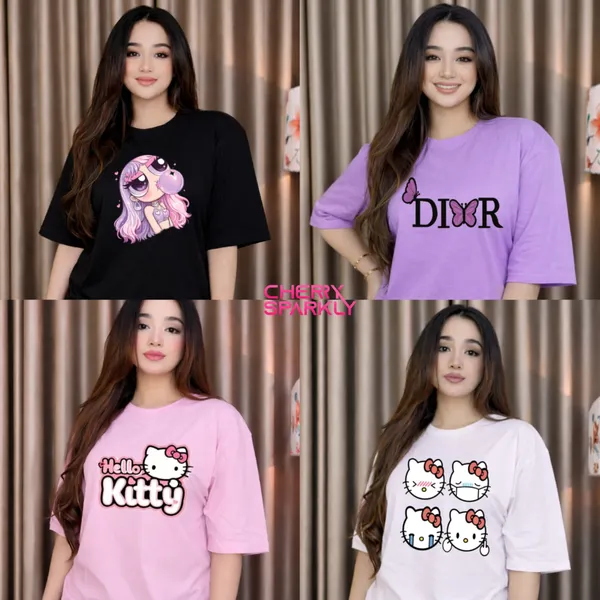 Summer Combo – ৪ পিস প্রিমিয়াম কটন টি-শার্ট 