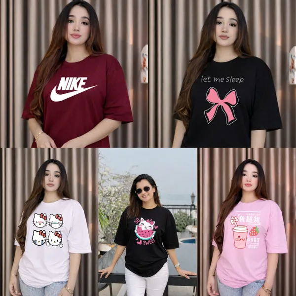 ⭐ Most Popular – ৫ পিস প্রিমিয়াম কটন টি-শার্ট