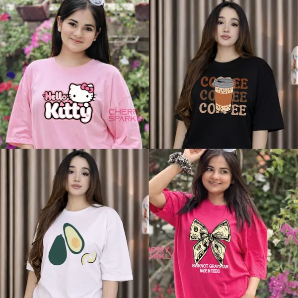 Summer Combo – ৪ পিস প্রিমিয়াম কটন টি-শার্ট  