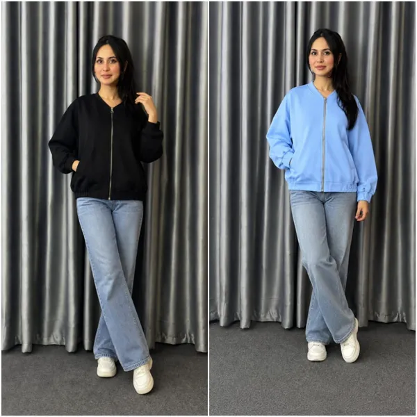 Pre-Order: Viral Unisex Fleece Bomber Jacket 