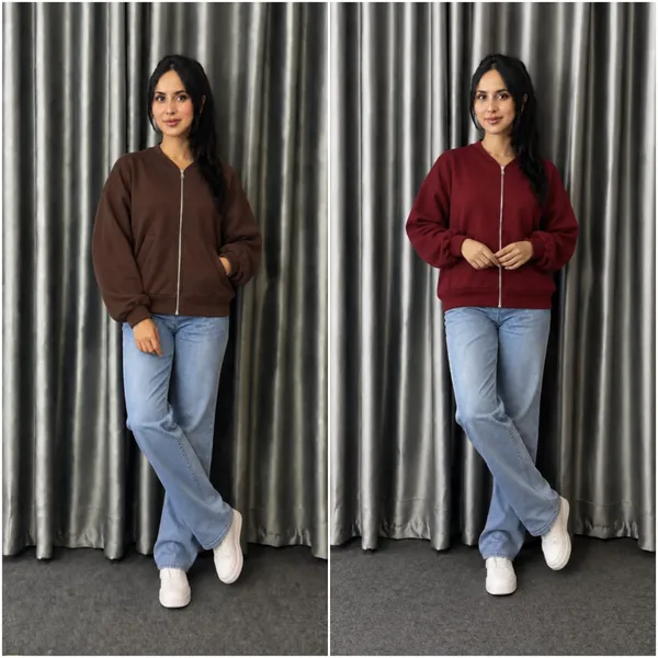 Pre-Order: Viral Unisex Fleece Bomber Jacket 