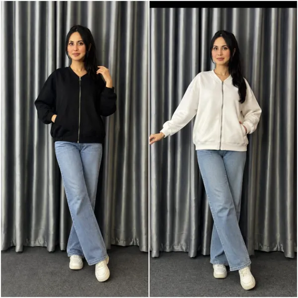 Pre-Order: Viral Unisex Fleece Bomber Jacket