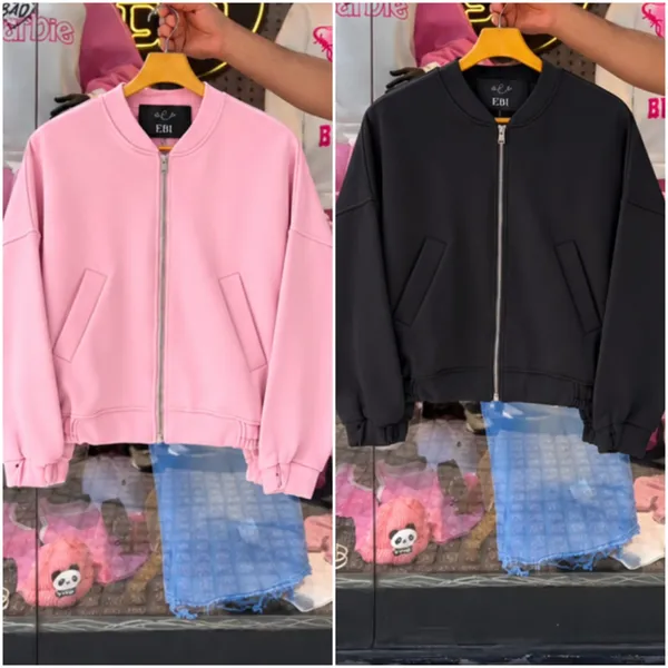 Pre-Order: Viral Unisex Fleece Bomber Jacket 