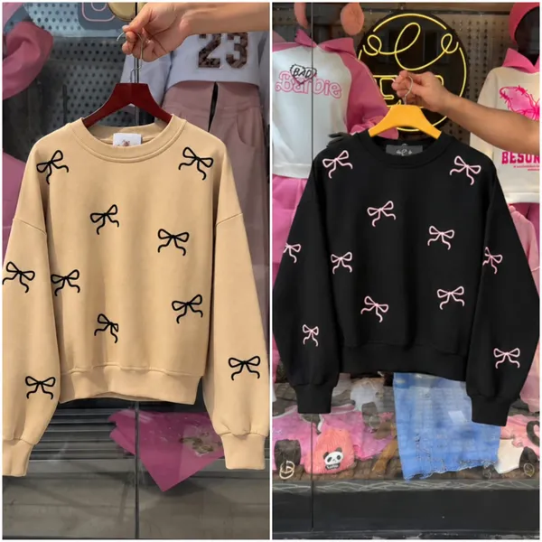 🔥 Trendy Printed Sweatshirt—২ পিস মাত্র ৯৯৯৳!