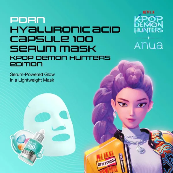 ANUA PDRN Hyaluronic Acid Capsule 100 Serum Mask (23ml)