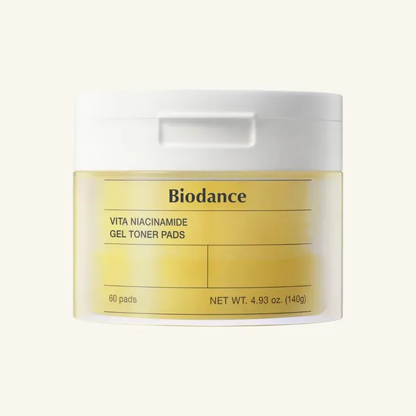 Biodance Vita Niacinamide Gel Toner (60 Pads)