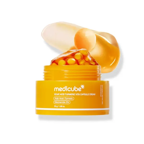 MEDICUBE Kojic Acid Turmeric Vita Capsule Cream (53g)