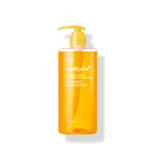 MEDICUBE Kojic Acid Turmeric Brightening Body Wash (400ml)