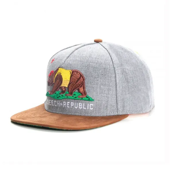 Grey Bear Hip-Hop Cap