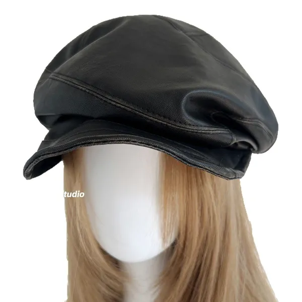 Artisan Leather Cap