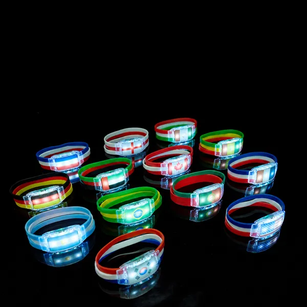 FIFA WORLD CUP 2026 AERGENTINA FRANCE SPAIN FAN LED BRACELET