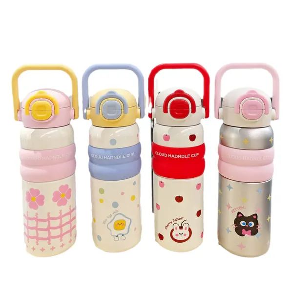 Cloud Handle Cute Water Bottle