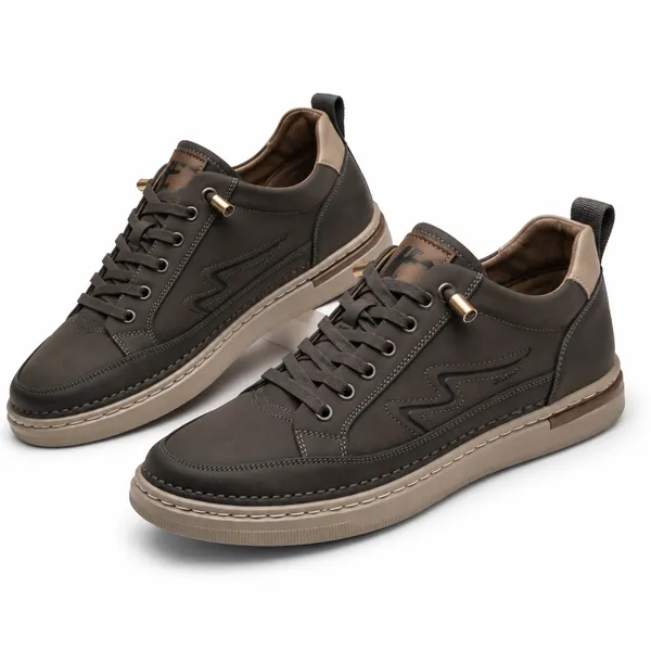 Warrior Urban Classic Sneakers | Premium Brown Casual Shoes