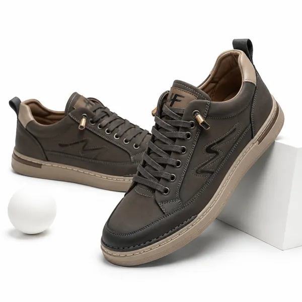 Warrior Urban Classic Sneakers | Premium Brown Casual Shoes