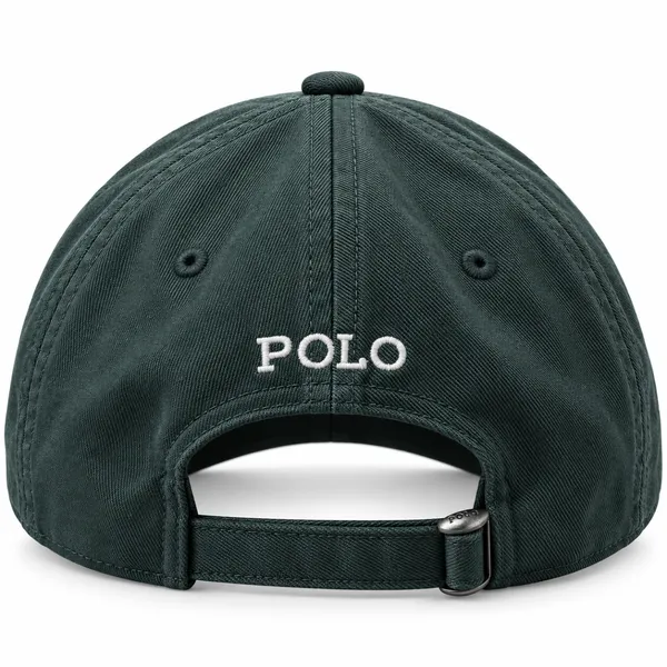 Premium Sage Green Polo Embroidered Cap