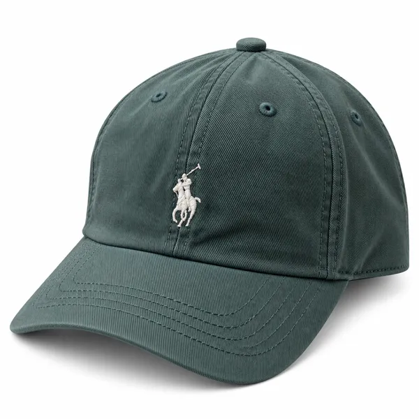 Premium Sage Green Polo Embroidered Cap
