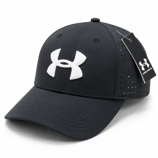 Under Armour Performance Cap – Black/White Logo