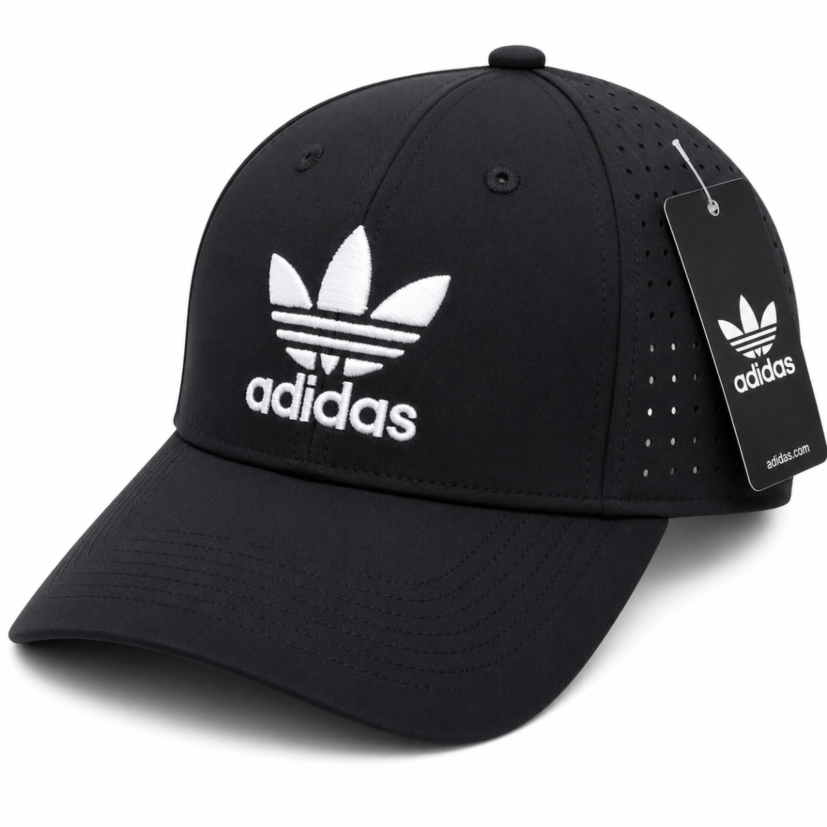 Adidas Classic Perforated Lifestyle Cap – Black