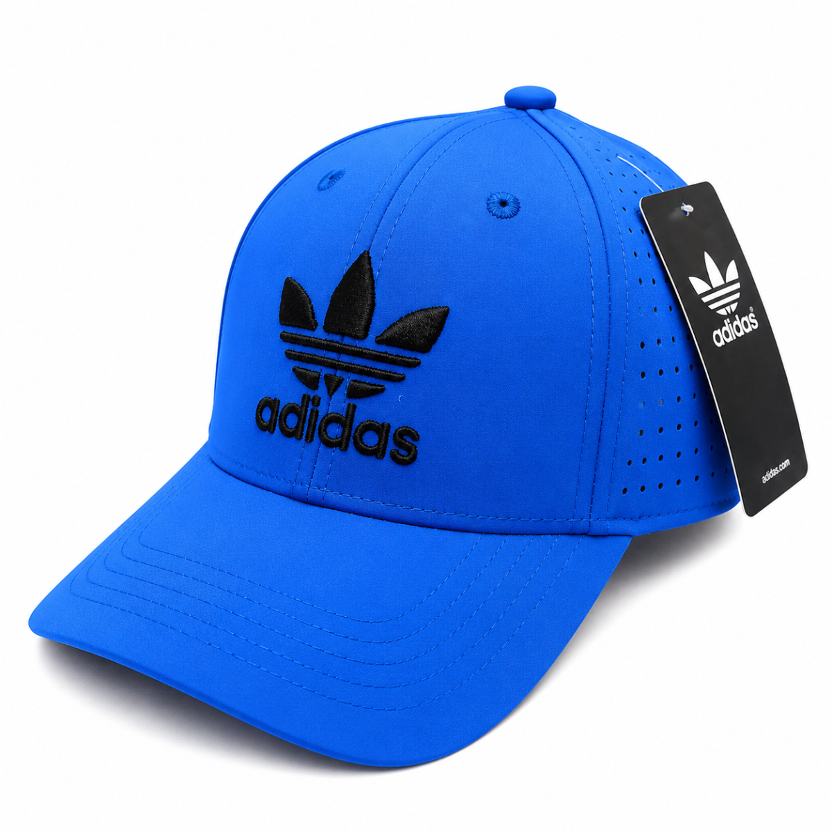 Adidas Perforated Lifestyle Cap – Blue/Black Edition
