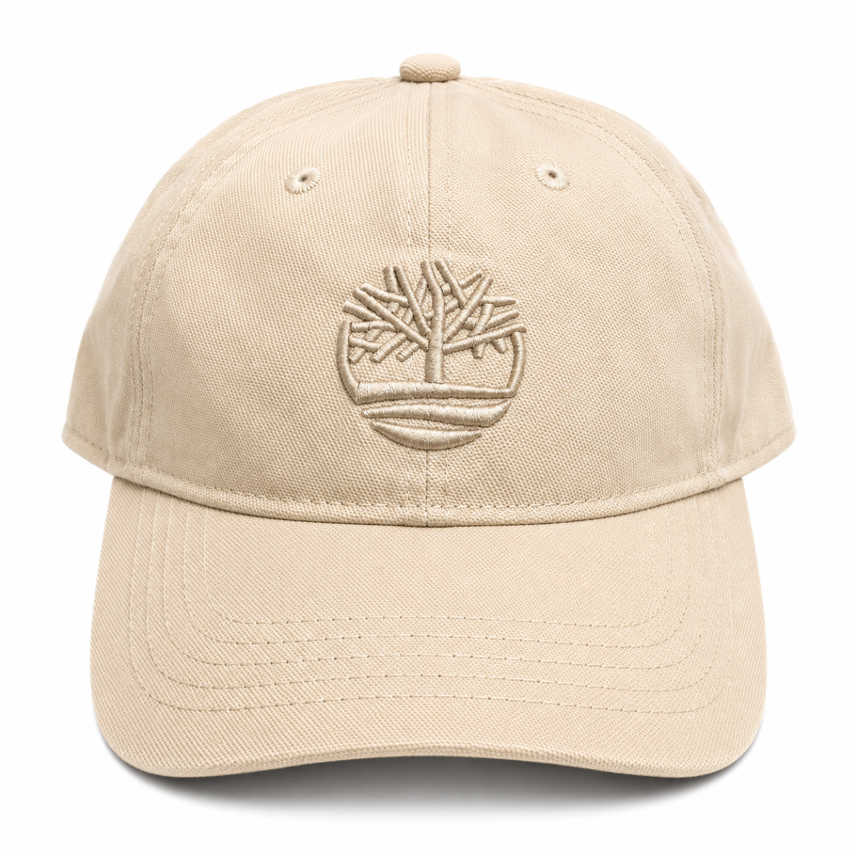 Timberland Classic Beige Canvas Cap – Adjustable Fit